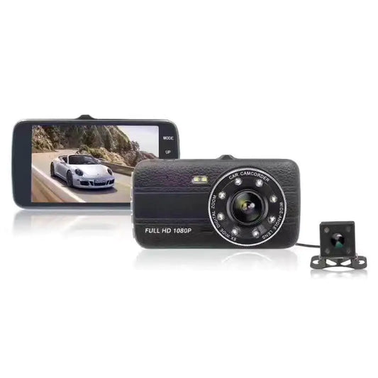 HD Night Vision Front and Rear Driving Recorder